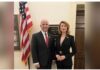 აშშ-ში საქართველოს საგანგებო და სრულუფლებიანი ელჩი თამარ ტალიაშვილი აშშ-ის კონგრესმენს, კით სელფს შეხვდა კით სელფი