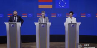 კაია კალასი: უაღრესად მნიშვნელოვანია ჩვენს პარტნიორებთან საგარეო და უსაფრთხოების საკითხების სტრატეგიული თანხვედრა, სომხეთის თანხვედრა ამჟამად 37 პროცენტია – რუსეთის წინააღმდეგ დაწესებული სანქციები რთულია, მაგრამ ამას ჩვენი პარტნიორი ქვეყნებისგანაც ვითხოვთ