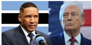 ბოტსვანას პრეზიდენტმა უარი თქვა აშშ-ის პრეზიდენტის მიერ თეთრ სახლში მიწვევაზე – დუმა ბოკოს განცხადებით, ქვეყნის რესურსებთან დაკავშირებული ნებისმიერი შეხვედრა ბოტსვანას ტერიტორიაზე უნდა განხორციელდეს