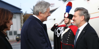 საქართველოს პრეზიდენტი მილანში იმყოფება – მილანის ლინატეს საერთაშორისო აეროპორტში მიხეილ ყაველაშვილის დახვედრის ოფიციალური ცერემონია გაიმართა