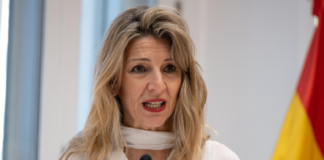 ესპანეთის ვიცე-პრემიერმა იოლანდა დიასმა გერმანიის კანცლერი ტრამპთან „ვასალივით“ მოქცევაში დაადანაშაულა