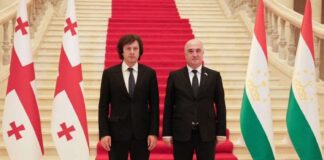 საქართველოს პრემიერ-მინისტრი ტაჯიკეთის რესპუბლიკის უმაღლესი კრების წარმომადგენელთა პალატის თავმჯდომარეს შეხვდა