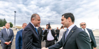 საქართველოს ოფიციალური ვიზიტით თურქმენეთის პრეზიდენტი სერდარ ბერდიმუჰამედოვი ეწვია