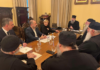 საქართველოს კულტურის მინისტრი თინათინ რუხაძე სრულიად საქართველოს კათოლიკოს-პატრიარქ შიო III-ს შეხვდა