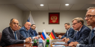 მედია: გერმანიის საგარეო საქმეთა მინისტრი 2022 წლის შემდეგ ლავროვს პირველად შეხვდა