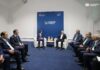 ირაკლი კობახიძე: COP17-ის ფარგლებში ირანის პრეზიდენტ მასუდ ფეზეშქიანს შევხვდი, განვიხილეთ საქართველოსა და ირანის ორმხრივი ურთიერთობები, ასევე ახლო აღმოსავლეთში არსებული ვითარება, კიდევ ერთხელ დავადასტურე, რომ საქართველო მტკიცედ უჭერს მხარს დიპლომატიურ ძალისხმევას რეგიონში არსებული კონფლიქტების მშვიდობიანი გზით მოგვარების მიზნით