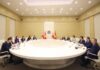 ირაკლი კობახიძე: ჩემთვის დიდი პატივია საქართველოში პირველი ოფიციალური ვიზიტით მყოფი ვიეტნამის ვიცე-პრეზიდენტის მასპინძლობა, გაფართოებული ფორმატის შეხვედრაზე განვიხილეთ ეკონომიკური თანამშრომლობის გაძლიერების შესაძლებლობები და კიდევ ერთხელ დავადასტურეთ მზადყოფნა საქართველოსა და ვიეტნამს შორის ორმხრივი პარტნიორობის შემდგომი გაღრმავებისთვის