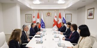 ირაკლი კობახიძე: ეუთო-ს მოქმედ თავმჯდომარესთან შეხვედრაზე განვიხილეთ საქართველოსა და ეუთო-ს შორის თანამშრომლობის საკითხები, განსაკუთრებული ყურადღება გავამახვილეთ დიალოგის გაღრმავებასა და რეგიონული სტაბილურობის ხელშეწყობაზე